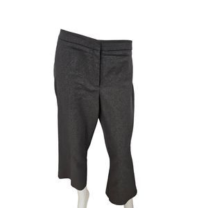 New York & Company Charcoal Gray Capri Pants 16